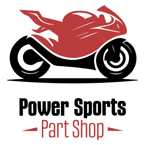 powersports part shop logo square
