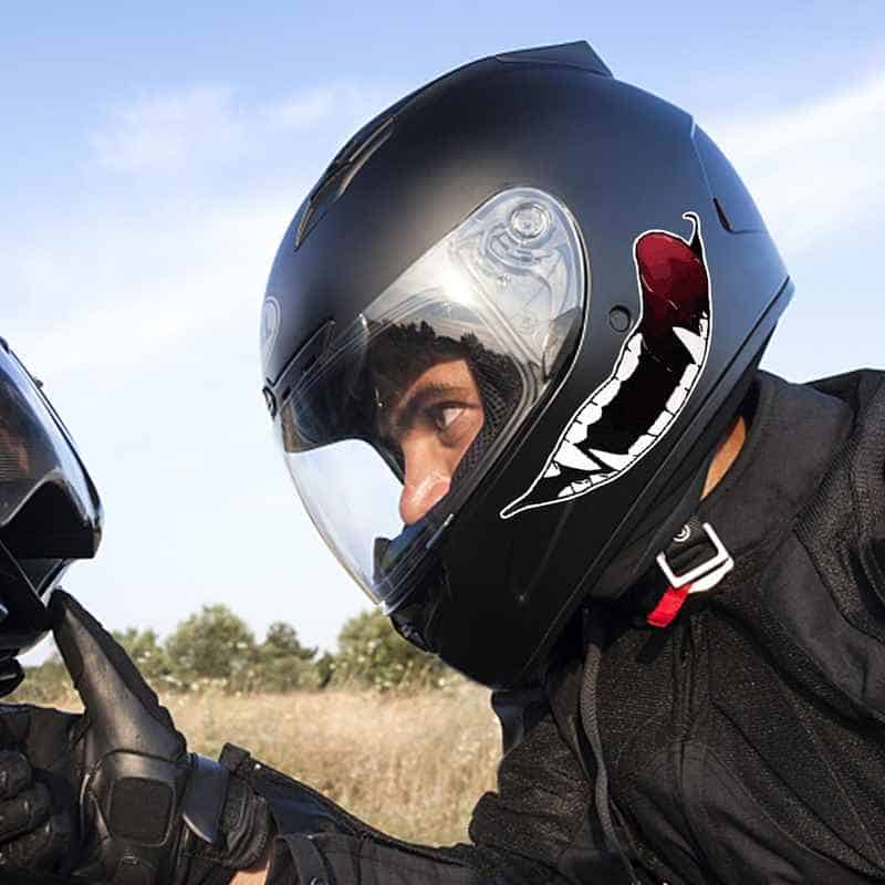 Discover The 20 Coolest Motorcycle Helmet Stickers To Enhance Your Style 6 motorcycle helmet stickers